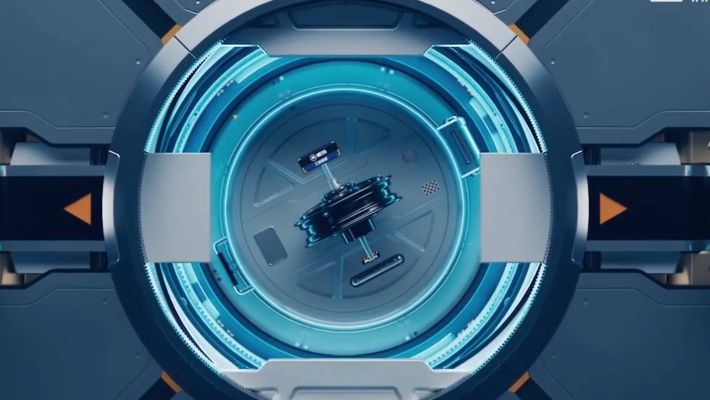 電動車凸極電機三維動畫產(chǎn)品片